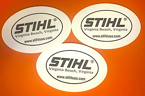 Stihl free stickers