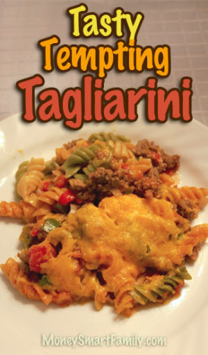Ground Beef Main Dish Recipe Collection 12 Tagliarini - ground beef, pasta and cheese - tasty and tempting dinner. #TagliariniBeef #TagliariniBeefPastaCheese #TagliariniBeefTomatoesPasta