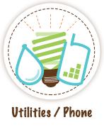 Money Saving Tips 17 Utilities Phone Tips Icon