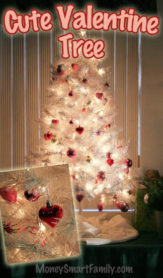 Valentine's Day Decor Ideas & DIY Project Ideas 3 A Cute Valentine Day Tree Decoration!