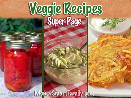 A super page of delicious veggie recipes.