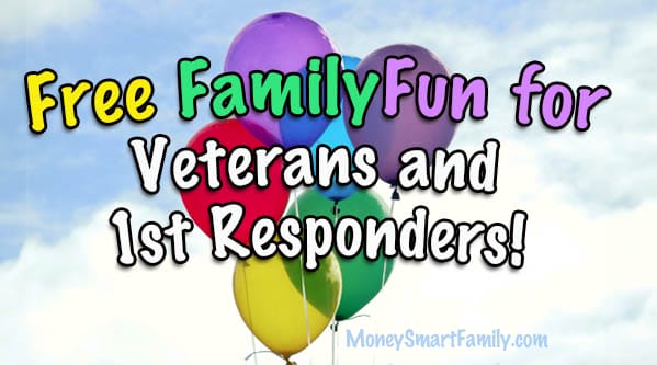 Free Family Fun for Veterans, Active Military and first responders! VetTix and 1stTix