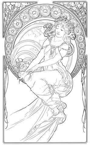 FREE Coloring Pages for Adults: 25 Creative Printable Pages To Relax 21 Super Coloring sample page for adult coloring.