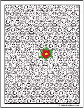 FREE Coloring Pages for Adults: 25 Creative Printable Pages To Relax 4 Color with Fuzzy free coloring pages.