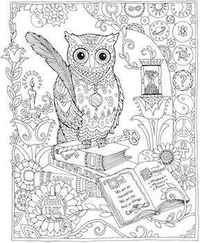 FREE Coloring Pages for Adults: 25 Creative Printable Pages To Relax 6 Dover Adult Coloring book pages.